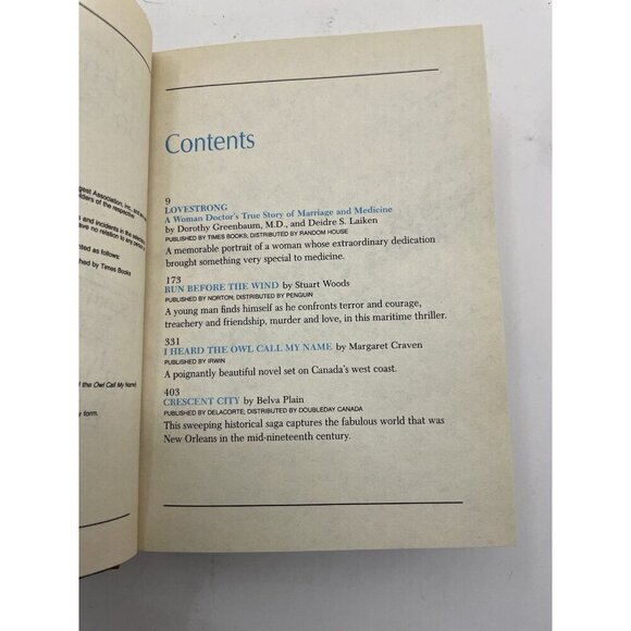 1985 Reader's Digest Condensed 1st Ed HC Leather Gilt Vtg NM Anthology - Picture 2 of 5